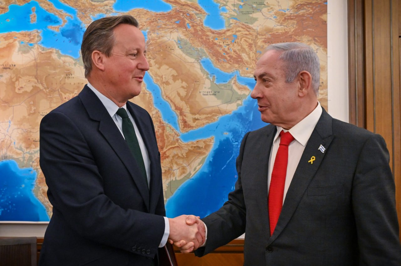 Израильская Правда. Биньямин Нетаниягу встретился с Дэвидом Кэмероном.