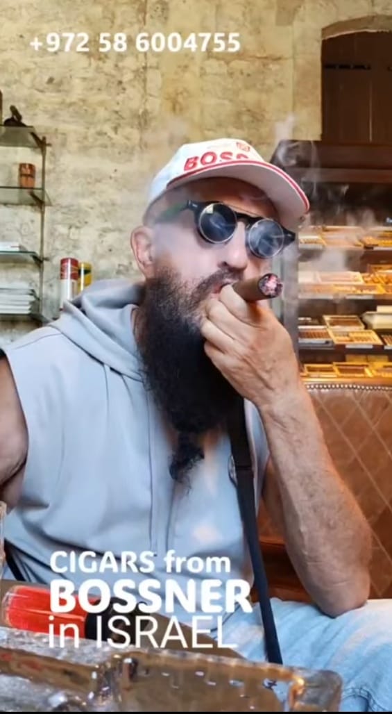Cigars from BOSSNER company are already in Israel — Video-2
