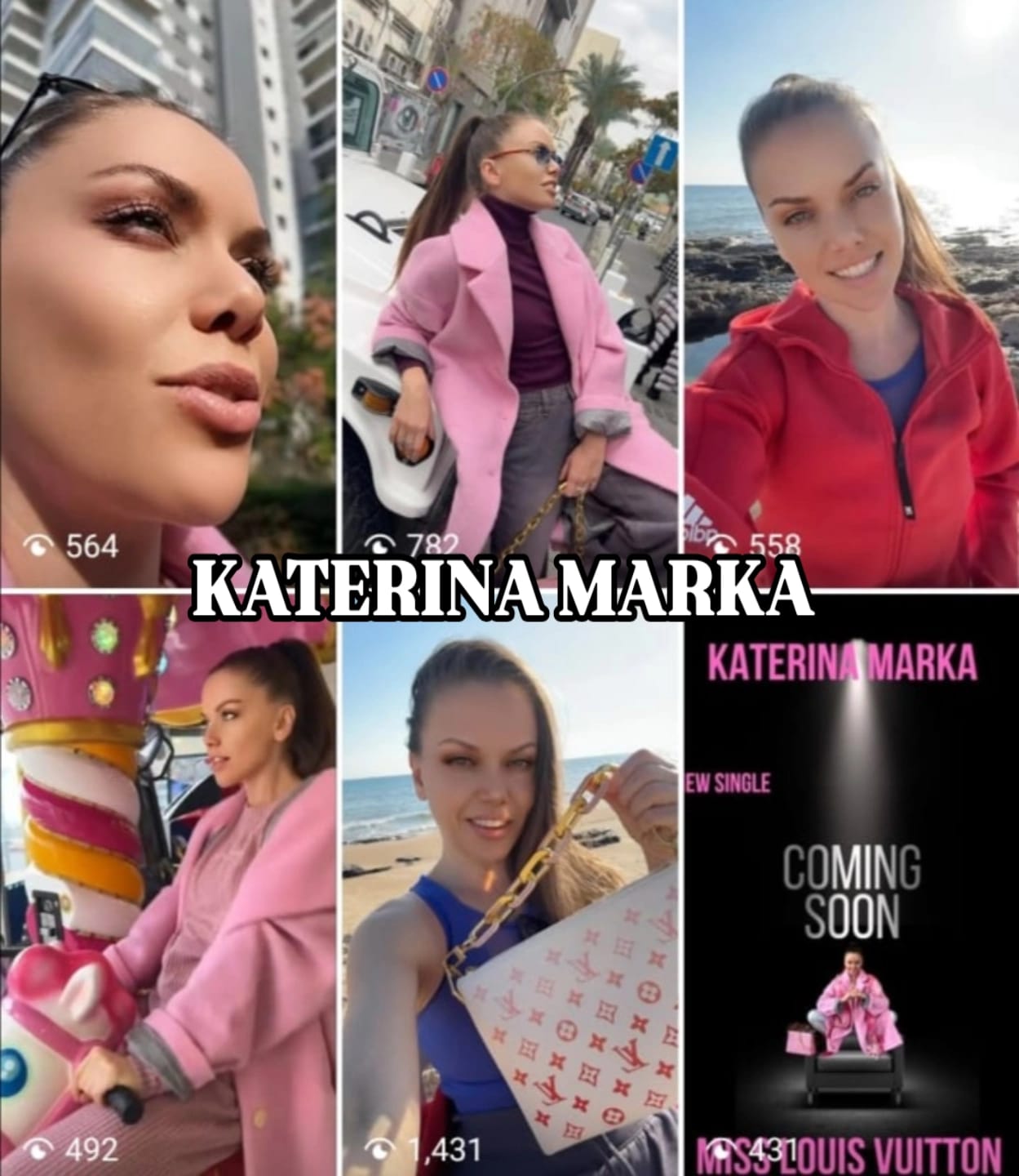 Katerina Marka  выпустила новую песню, она называется «Miss Louis Vuitton». И хочет подарить тебе вот эту сумку.