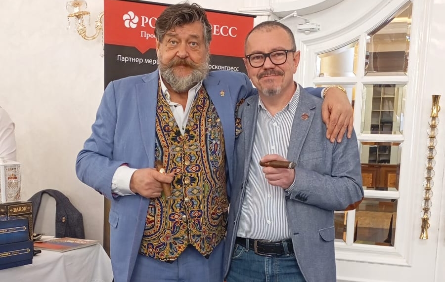 Сигарные Люди! Барон BOSSNER и Владимир Бахрах!