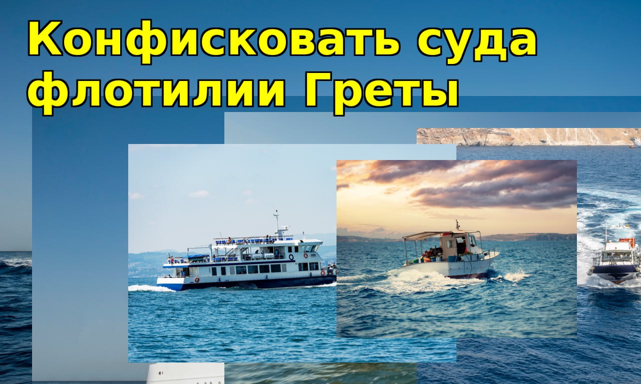 Прокуратура требует пожизненной конфискации флотилии Греты