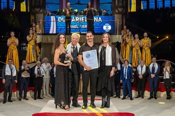 Израильский дуэт завоевал серебро  на престижном цирковом фестивале в Будапеште