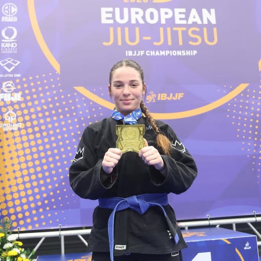 Израильтянка выиграла золото  на чемпионате Европы по бразильскому джиу-джитсу