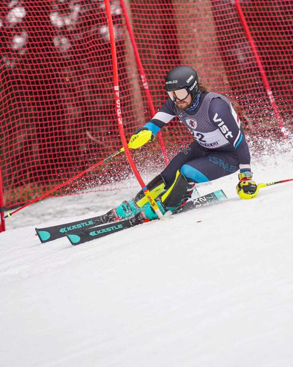 Израильтянин в топ-10 на турнире по горным лыжам в Боснии
