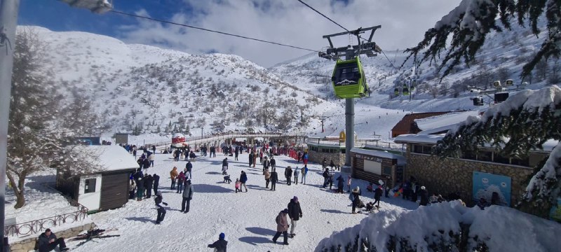 30 января, горный курорт Хермон вновь открылся для посещения.