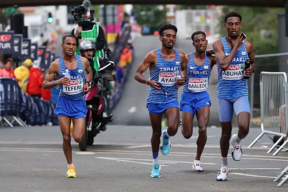 Израиль во второй раз подряд выиграл командный марафон на чемпионате Европы