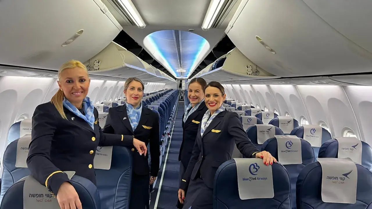 Blue Bird Airways расширяет полеты из Израиля: сразу четыре направления в Италии
